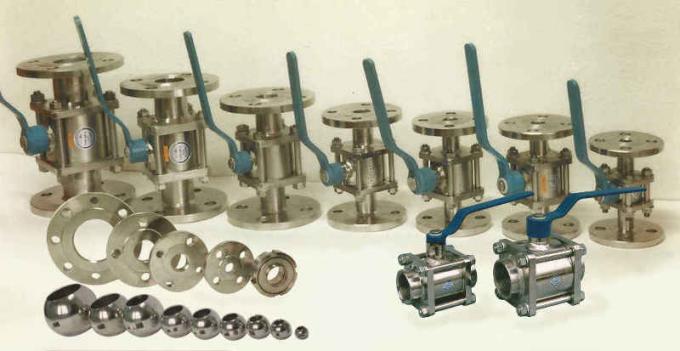 Kurki i zawory do armatury przemysłowej.